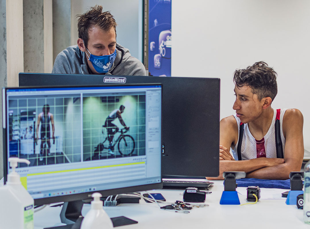 Egan Bernal at gebioMized concept_lab Münster